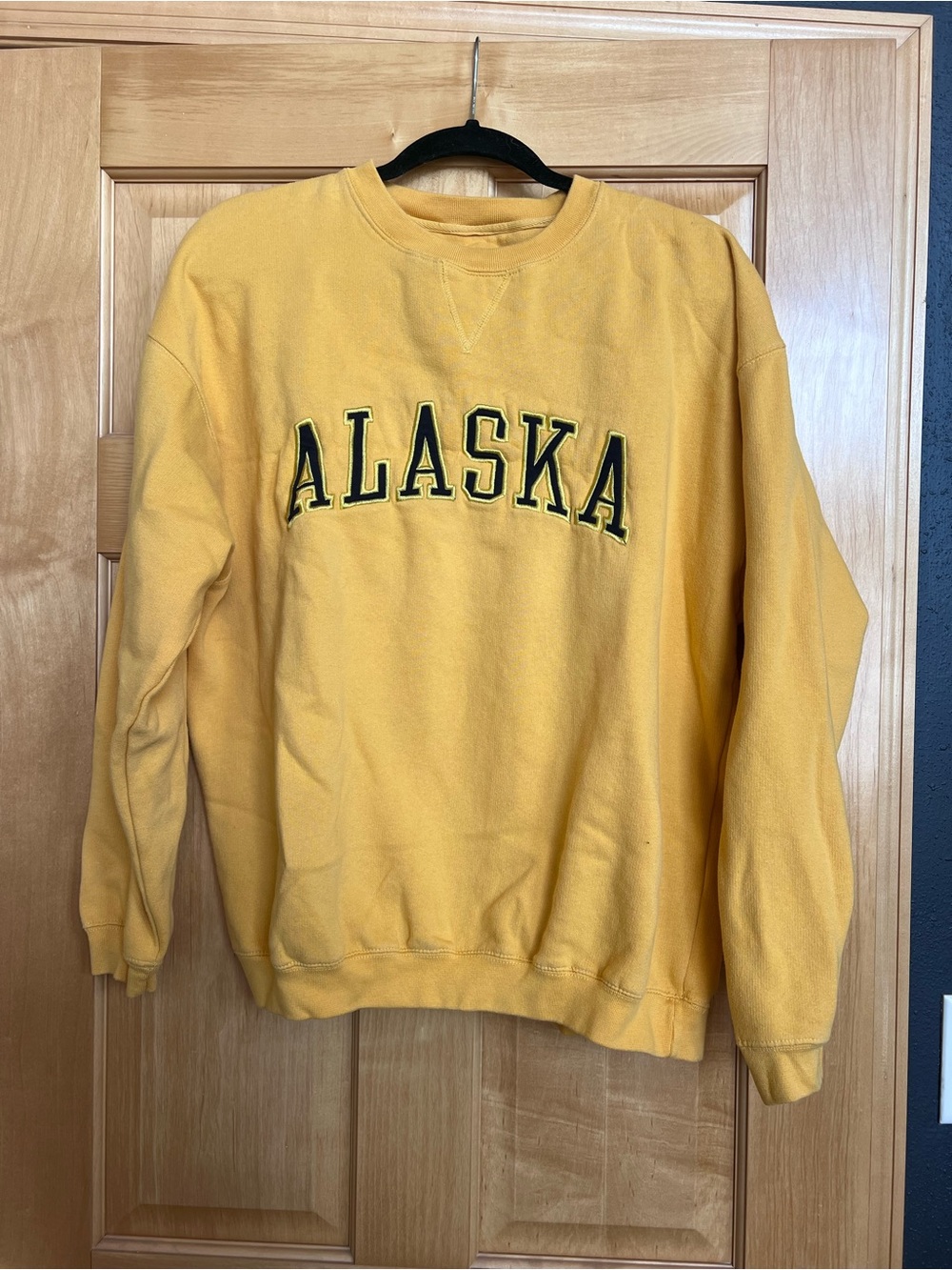 Alaska Crewneck Sweatshirt - Yellow